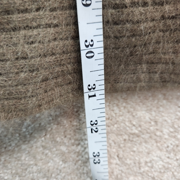 Vintage LS Collections Angora Wool Blend Cardigan Size 1X Floral - Picture 7 of 8